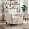 vidaXL Sofa mit Stauraum Creme 72 x 78 x 87 cm Polyester 42036885 Bild 3