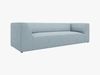 Micadoni Sofa Ruby 3-Sitzer Kord Scala Hellblau Bild 2