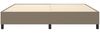 Boxspringbett Taupe 200x200 cm Stoff [3120890] Bild 5