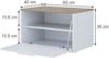 Kommode Betti Weiß/Sonoma 60 x 36 cm mit Türen Vicco Bild 2