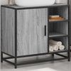 vidaXL Waschbeckenunterschrank Grau Sonoma 65x33x60 cm Holzwerkstoff 849287 Bild 4