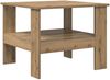 vidaXL Couchtisch, Holz Artisan-Eiche, 57 x 55 x 45 cm Bild 2