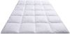 Älgdröm Federbettdecke Forsakar, Bettdecke 135x200 cm, 155x220 cm und weitere Größen, Füllung: 100% Federn, Bezug: Baumwolle, Bettdecken, Sommer, Winter, Decke, Made in Germany, hautfreundlich Bild 3