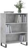 vidaXL Regalschrank Betongrau 69,5x32,5x90 cm Holzwerkstoff 828392 Bild 3