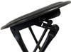 Urban Living Hocker Klapphocker Hocker Klappstuhl Rundhocker Küchenhocker (klappbare Sitzgelegenheit im Sicherungssplint, Schwarz), belastbar bis 100 kg ⌀ 30 cm x H43 cm Bild 5