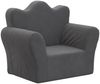 vidaXL Kindersofa Anthrazit Weich Plüsch 357042 Bild 2