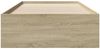 vidaXL Bettgestell ohne Matratze Sonoma-Eiche 90x200 cm Holzwerkstoff 3295676 Bild 5