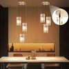 ZMH Pendelleuchte 3 Flammig Hängelampe Esstisch Rund Gold E27 Glasschirm Ø 16 Für Esszimmer Küche Wohnzimmer Cafe Bar Ohne Leuchtmittel Bild 5