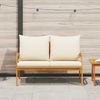 vidaXL Gartenbank Öl-Natur 115 x 65 x 71 cm Massivholz Akazie 4106457 Bild 3