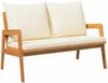 vidaXL Gartenbank Öl-Natur 115 x 65 x 71 cm Massivholz Akazie 4106457 Bild 2