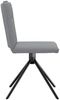 vidaXL Esszimmerstühle 2 Stk. Hellgrau Stoff 4101232 Bild 5