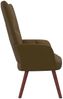 vidaXL Relaxsessel Braun Samt [328059] Bild 4