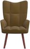 vidaXL Relaxsessel Braun Samt [328059] Bild 3