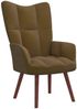 vidaXL Relaxsessel Braun Samt [328059] Bild 2