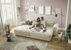 Big-Sofa >BARURA Loveseat< mit 4 Kissen, Bezug Cord-Optik creme / beige - 292x90x194 (BxHxT) Bild 5
