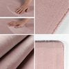 KADIMA DESIGN Teppich LECH Wohnzimmer Waschbar Schlafzimmer Wohnzimmerteppich Esszimmer Uni, Läufer, Höhe: 9 mm, Rosa, 60x110 cm, Modern Esszimmerteppich Fußbodenheizung Waschbar Bild 4