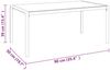vidaXL 4-tlg. Garten-Lounge-Set mit Kissen Schwarz Stahl 360092 Bild 2
