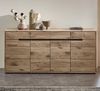 Sideboard >Bellano< in Viking Oak Dekor, MDF, Spannplatte - 185x87x44cm (BxHxT) Bild 2