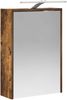 vidaXL Badezimmerspiegelschrank Geräucherte Eiche 43 x 16 x 62.5 cm 889147 Bild 5