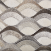 Teppich Kuhfell braun / beige 140x200 cm Patchwork Kurzflor KIRCA Bild 5