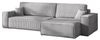 Kaiser Möbel Ecksofa mit schlaffunktion und bettkasten, Eckcouch BEST XL stoff Poso, Mit Bettfunktion und Bettzeugfach Bild 4