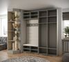 ABIKS MÖBEL Kompaktgarderobe INOVA 3 SATZ 18 Möbelset, Garderobe mit Kleiderstange und Regalen Bild 3