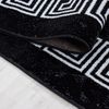 Kurzflor Teppich Pago rechteckig - 280x370 cm - Schwarz Bild 5