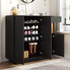 STILVORA Schuhschrank mit Schublade,Aufwahrungsschrank Schuhregal mit verstellbaren Regalen (Schuhkommode, Schuhkipper, 1-St, 1 Schublade) mit verstellbaren Einlegeböden Bild 2