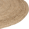Teppich Jute beige 160 x 230 cm Kurzflor DEMIRCI Bild 5