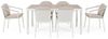 7er Garten-Set Seluia - Aluminium Off-White & Olefin Naturbeige, inkl. Kissen Bild 2