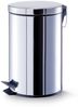 Treteimer - Edelstahl / Silber - 12 Liter Bild 1