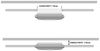 3er Set LED Einbauspots, schwenkbar, chrom 8,5 cm, TINUS Bild 3