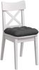 vidaXL Sitzkissen 4 pcs Dunkelgrau 40 x 40 cm Cordstoff 42015096 Bild 3