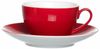 Ritzenhoff & Breker Doppio Obere, Obertasse, Ober Tasse, Geschirr, Porzellan, Rot, 200 ml, 516104 Bild 2
