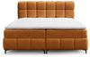 Boxspringbett Bett Schlafzimmerbett SOPHIE 180x200cm Stoff Rolf Honiggelb Bild 2