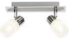 Brilliant Leuchten No. G32429-77 LED Spotbalken Lea E14 2-flammig eisen chrom weiß Bild 4