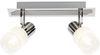 Brilliant Leuchten No. G32429-77 LED Spotbalken Lea E14 2-flammig eisen chrom weiß Bild 2