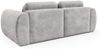 Sofa 2-Sitzer mit Schlaffunktion SIMONE in Stoff Ambience Grau Bild 5