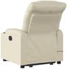 vidaXL Massagesessel mit Aufstehhilfe Creme Kunstleder 3206607 Bild 5