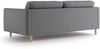 Micadoni Sofa Eden 4-Sitzer Samt Grau Bild 3