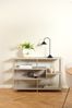Standregal >Seaford< in grau, Metall / Holzwerkstoff - 114x78x35cm (BxHxT) Bild 2