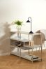 Standregal >Seaford< in grau, Metall / Holzwerkstoff - 114x78x35cm (BxHxT) Bild 4
