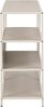 Standregal >Seaford< in grau, Metall / Holzwerkstoff - 114x78x35cm (BxHxT) Bild 5