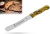 SMI Brötchenmesser Messer Wellenschliff Frühstücksmesser Olivenholz Buckelsmesser Bild 5