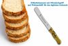 SMI Brötchenmesser Messer Wellenschliff Frühstücksmesser Olivenholz Buckelsmesser Bild 3