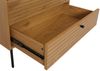 Kommode HWC-N78, Sideboard Schrank, 4 Schubladen, skandinavischer Stil Metall Holz Melamin MVG 85x80x40cm ~ natur Bild 5