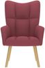 vidaXL Relaxsessel Stoff Weinrot 4016770 Bild 3