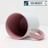 Momentals Tasse Rentnerin – „Mein einziger Chef ist jetzt mein Mann“ – Rente Frau, Gratis Versand · Links-&Rechtshänder · Spülmaschinenfest Bild 4