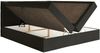 Selsey 'Softie' Boxspringbett 160x200 cm mit Topper und Stauraum, Velours wasserabweisend, Dunkelgrün Bild 4