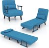 KOMFOTTEU Schlafsofa Schlafsessel, mit 6-Fach verstellbare Rückenlehne Bild 2